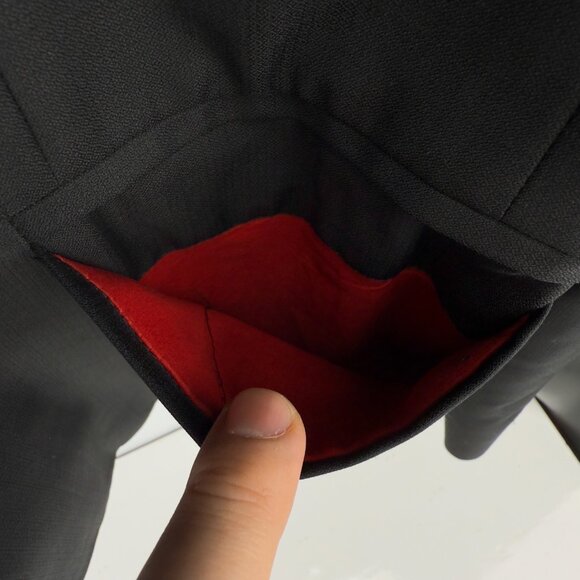 HUGO by HUGO BOSS “Arios”‎ Zip-Trim Lapel Blazer 42R Black EU52 - Picture 5 of 9